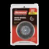ΣΥΡΜΑΤΟΒΟΥΡΤΣΑ ΣΤΡΟΓΓΥΛΗ HIGH RPM ΜΕ ΑΞΟΝΑΚΙ Ø6mm (100mm) - Image 2