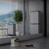 ΔΙΦΥΛΛΗ ΝΤΟΥΛΑΠΑ WaveBase ΠΛΑΣΤΙΚΗ με 4 Ράφια 2700U (70x43.8x181.8εκ.) - Image 4