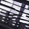 BORMANN Elite BBQ1015 - ΕΡΓΑΛΕΙΑ BBQ INOX ΒΑΛΙΤΣΑ (16τμχ) - Image 5