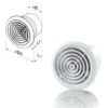 ΕΞΑΕΡΙΣΤΗΡΑΣ ΗΛΕΚΤΡΙΚΟΣ ΟΡΟΦΗΣ  Ø125MM  ΛΕΥΚΟΣ - Image 2