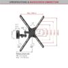 ΒΑΣΗ TV - FLAT 4 KINHΣΕΩΝ, 13” ΕΩΣ 58” - Image 2