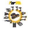 CAT SET ΔΡΑΠΑΝΟΚΑΤΣΑΒΙΔΟ ΚΡΟΥΣΤΙΚΟ Li-ion 18V 2x2Ah DX12 - Image 4