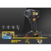 CAT SET ΚΑΤΣΑΒΙΔΙ ΠΑΛΜΙΚΟ Li-ion 18V 2x2Ah DX71 - Image 3