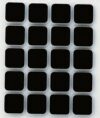 INOFIX-ΑΝΤΙΟΛΙΣΘΗΤΙΚΑ ΑΦΡΩΔΗ 17 x 17 mm AYTOKΟΛΛΗΤΑ ΜΑΥΡΟ 4030-3- - Image 2