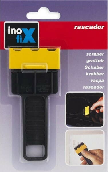 INOFIX-ΞΥΣΤΡΑ ΚΕΡΑΜΙΚΩΝ ΕΣΤΙΩΝ & ΤΖΑΜΙΩΝ ΜΑΥΡΟ-ΚΙΤΡΙΝΟ 3106-7-
