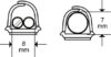 INOFIX-ΚΑΝΑΛΙ  ΕΥΚΑΜΠΤΟ 8X7mm 4m ΛΕΥΚΟ 2201-2- - Image 4