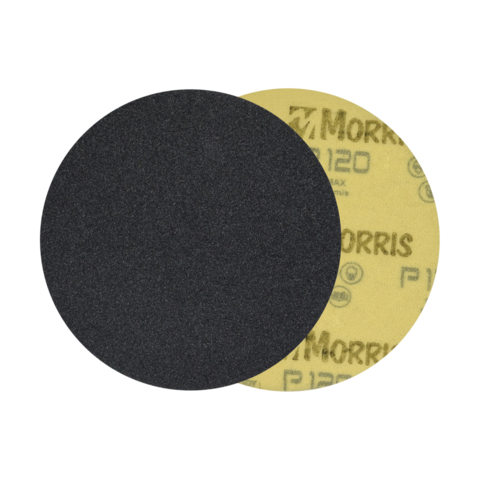 ΔΙΣΚΟΣ VELCRO 125 - ΧΩΡΙΣ TΡΥΠΕΣ - Ρ180 MORRIS ΜΑΥΡΟΣ
