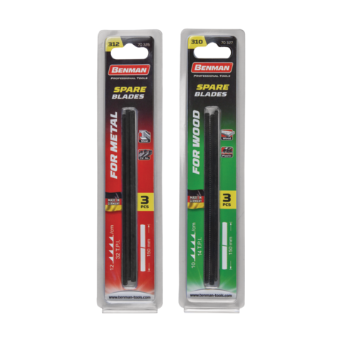 ΛΑΜΑ ΜΙΝΙ ΣΙΔΗΡΟΠΡΙΟΝΟΥ ΓΙΑ ΞΥΛΟ BENMAN, 150x6mmx14TPI (3τμχ)