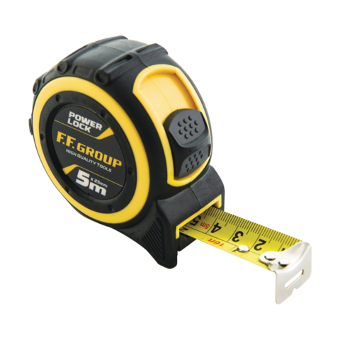 ΜΕΤΡΟ ΡΟΛΟ  5mX25mm POWER LOCK, FF GROUP