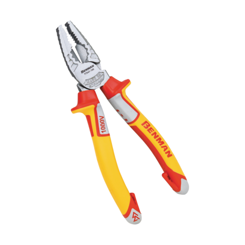 ΠΕΝΣΑ VDE 1000V ΜΕ ΥΠΟΜΟΧΛΙΟ, POWERGRIP 180mm, BENMAN