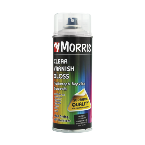 ΣΠΡΕЇ ΔΙΑΦΑΝΟ (ΗΜΙ-ΓΥΑΛΙΣΤΕΡΟ) ΒΕΡΝΙΚΙ, 400ml