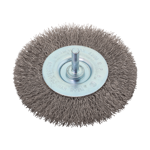 ΣΥΡΜΑΤΟΒΟΥΡΤΣΑ ΣΤΡΟΓΓΥΛΗ HIGH RPM ΜΕ ΑΞΟΝΑΚΙ Ø6mm (75mm)