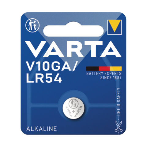 ΜΠΑΤΑΡΙΑ ΑΛΚΑΛΙΚΗ VARTA ΣΤΡΟΓΓΥΛΗ ΠΛΑΚΕ LR44 /13GA-1,5V (1τμχ) - Image 2