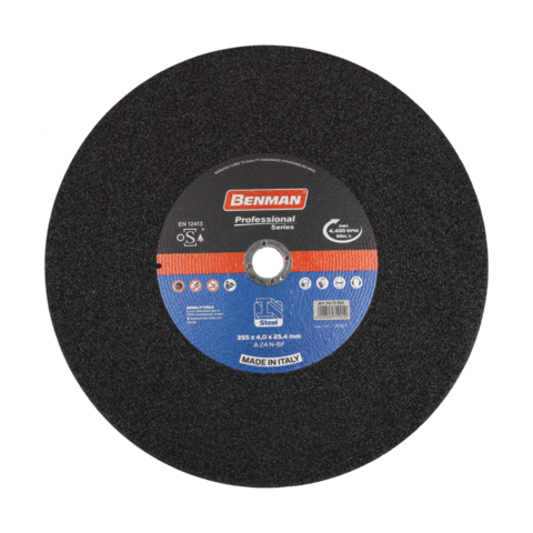 ΔΙΣΚΟΣ ΚΟΠΗΣ ΣΙΔΗΡΟΥ 355mmΧ 4,0mm PROFESSIONAL SERIES, A24N BENMAN