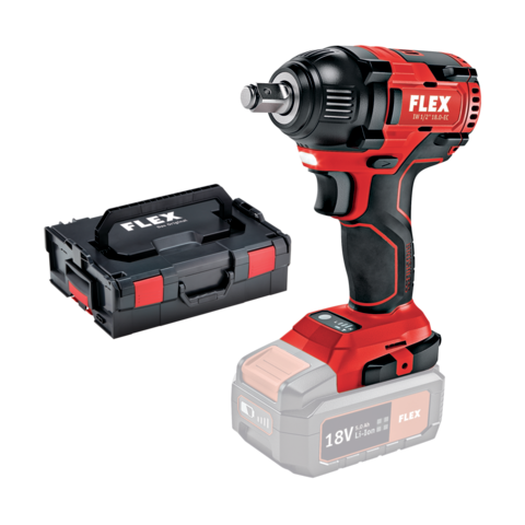 FLEX IW 1/2" 18.0-EC Παλμικό Μπουλονόκλειδο Μπαταρίας 18V 250Nm SOLO