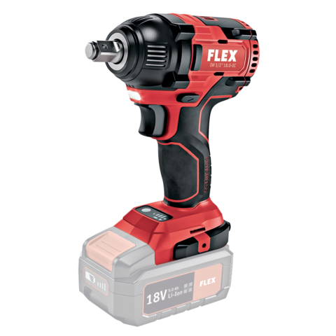 FLEX IW 1/2" 18.0-EC Παλμικό Μπουλονόκλειδο Μπαταρίας 18V 250Nm SOLO - Image 2