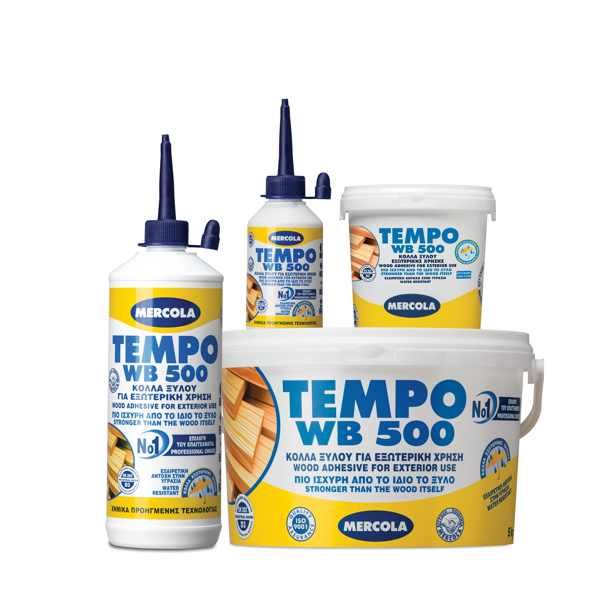 MERCOLA TEMPO WB500 ΚΟΛΛΑ ΞΥΛΟΥ ΤΑΧΕΙΑΣ ΠΗΞΕΩΣ 5Kg