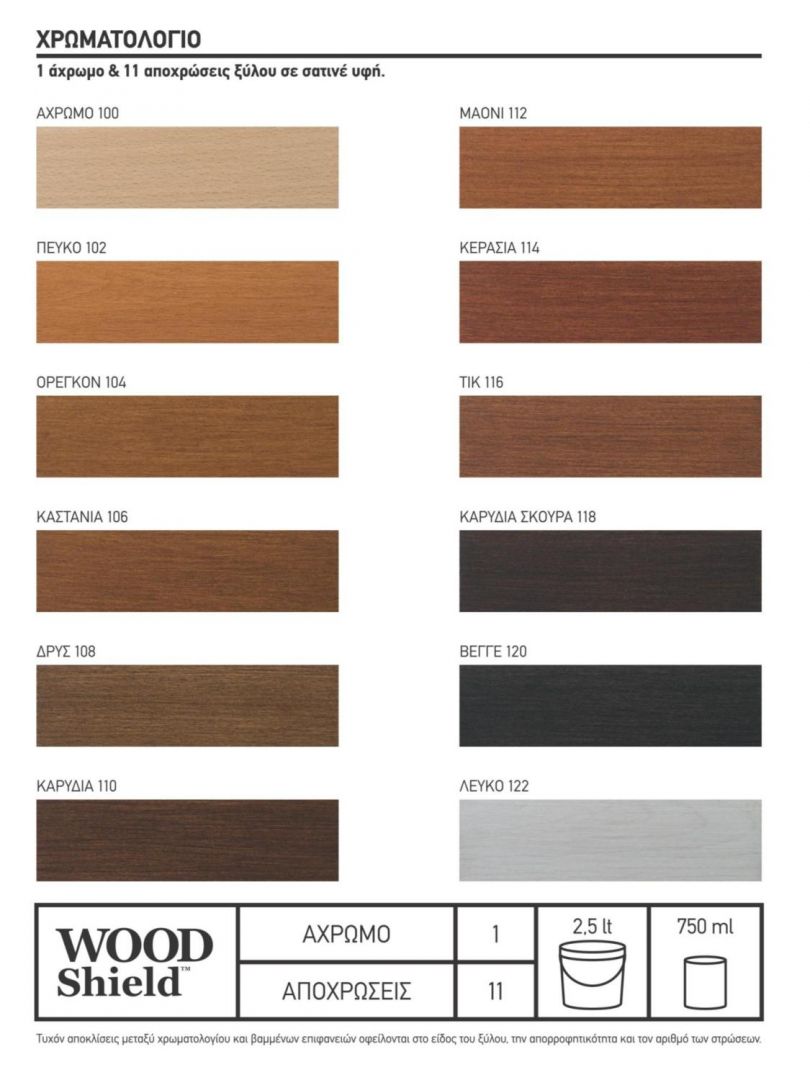 KRAFT WOODSHIELD ΒΕΡΝΙΚΗ ΕΜΠΟΤΙΣΜΟΥ ΆΧΡΩΜΟ (N.100) 750ml - second image