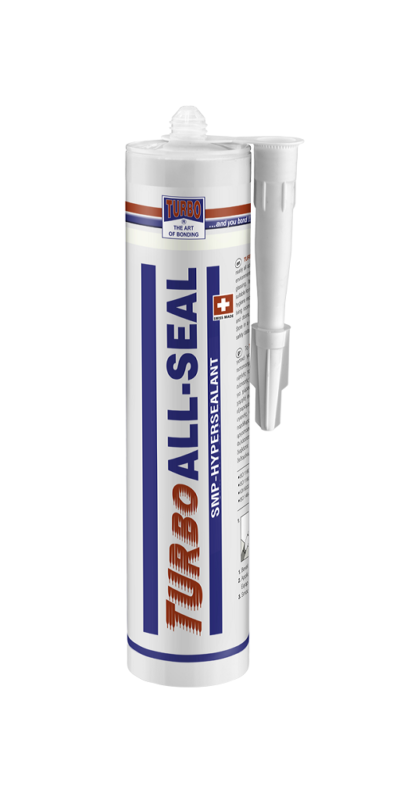 Turbo-All Seal Ελαστομερές Συγκολλητικό-Σφραγιστικό Λευκό 310ml