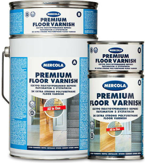 MERCOLA PREMIUM FLOOR VARNISH 2K ΓΥΑΛΙΣΤΕΡΟ 1LT