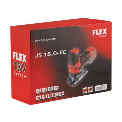 FLEX JS 18.0-EC C Σέγα Μπαταρίας (SOLO) 18V - Image 4