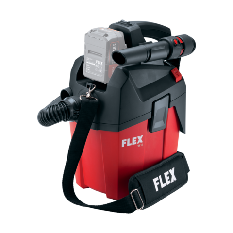 FLEX VC 6 L MC 18.0 Ηλεκτρική Σκούπα Στερεών Μπαταρίας 18V SOLO - Image 2