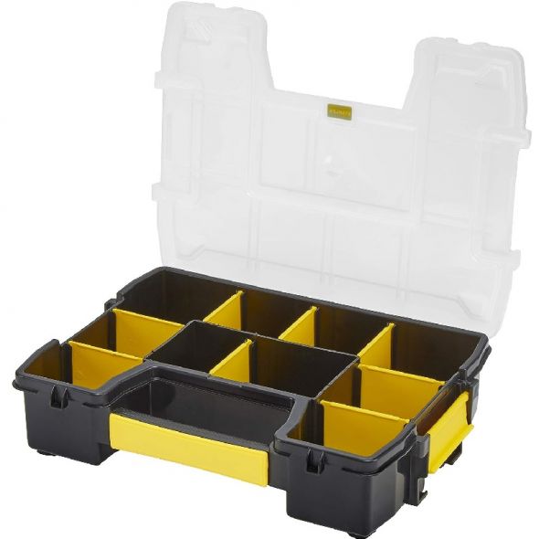 STANLEY Κασετίνα Πλαστική SORTMASTER 10 Θέσεων με Ρυθμιζόμενα Χωρίσματα STST1-70720 - Image 4