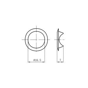 ΚΛΕΙΔΑΡΙΑ ΠΕΡΙΣΤΡΟΦΙΚΗ 180ο D16,5 X L20MM - Image 4