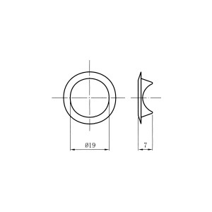 ΚΛΕΙΔΑΡΙΑ ΣΥΡΤΑΡΙΟΥ ART 121 19Χ22mm, ΧΡΩΜΙΟ - Image 6