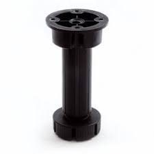 ΠOΔΙ ΜΠAΖΑΣ ΜΕ ΦΑΡΔY ΠEΛΜΑ H120mm / μαύρο