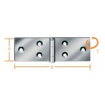 ΜΕΝΤΕΣΕΣ ΓΑΛΒΑΝΙΖΕ 200x44x2mm,ΓΛΒ
