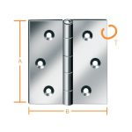 ΜΕΝΤΕΣΕΣ ΓΑΛΒΑΝΙΖΕ 30x30x0,9 mm, 2ΤΕΜ