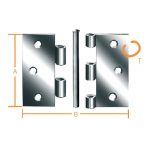 ΜΕΝΤΕΣΕΣ ΓΑΛΒΑΝΙΖΕ ΜΕ ΠΕΙΡΟ 50x50x1,5mm