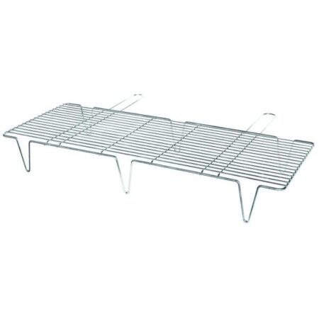 ΣΧΑΡΑ BBQ ΣΥΡΜΑΤΙΝΗ ΧΡΩΜΙΟΥ ΜΕ ΛΑΒΕΣ (40 X 100 X 13.50Cm)