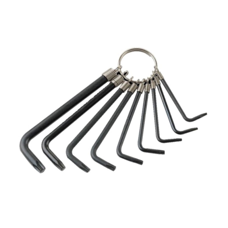 WORKPRO Κρίκος Κλειδιών TORX T7-T40 Σετ 10τμχ