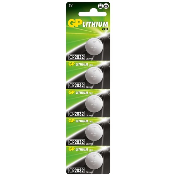 ΜΠΑΤΑΡΙΑ GP ΛΙΘΙΟΥ CR2032 210mAh (1τμχ)