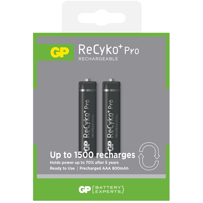ΜΠΑΤΑΡΙΕΣ RECYKO PRO ΕΠΑΝΑΦΟΡΤΙΖΟΜΕΝΕΣ AAA σειρά 850mah (2τμχ)