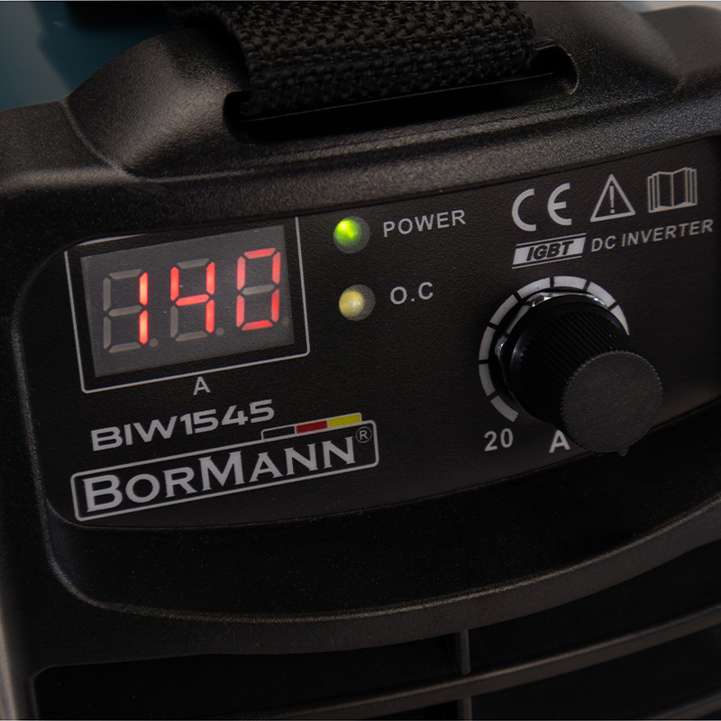 BORMANN BIW1545 Ηλεκτροκόλληση Inverter 140A – 45% – 043157 - Image 3