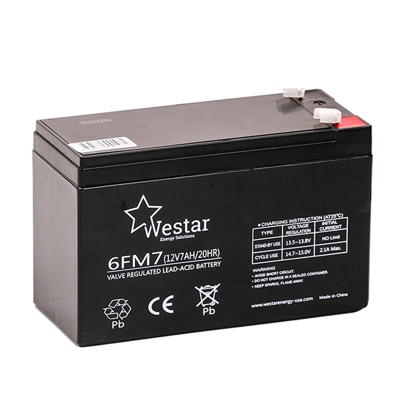 ΜΠΑΤΑΡΙΑ WESTAR ΜΟΛΥΒΔΟΥ 7Ah F1 F2