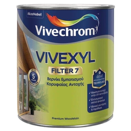 VIVECHROME VIVEXYL FILTER 7- 701 ΒΕΡΝΙΚΙ ΕΜΠΟΤΙΣΜΟΥ ΑΧΡΩΜΟ ΣΑΤΙΝΕ 750ml