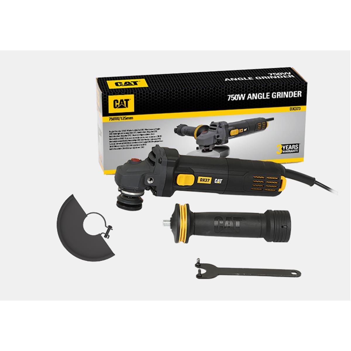 CAT DX373 Γωνιακός Τροχός 125mm 750W – 05-7369 - Image 3