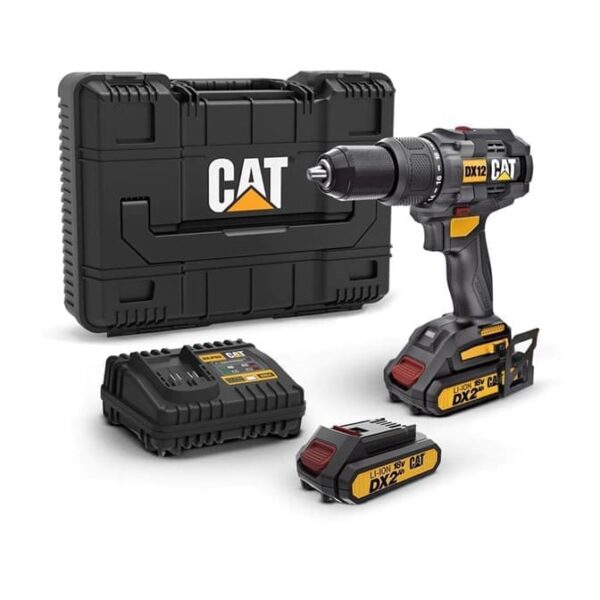 CAT SET Δραπανοκατσάβιδο Κρουστικό Li-Ion 18V 2x2Ah DX12 – 05-7348
