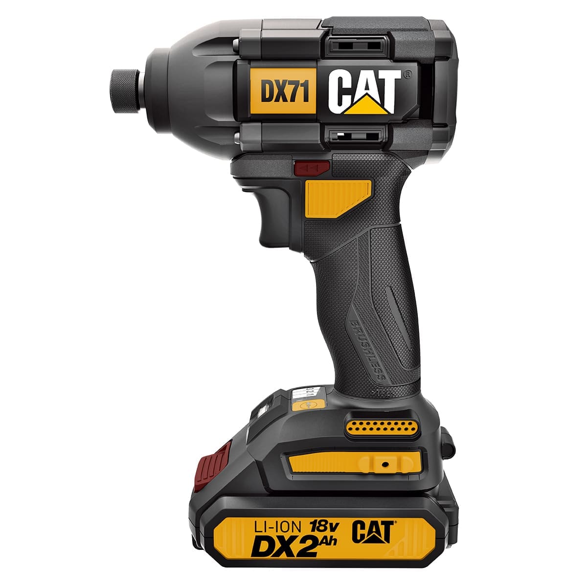 CAT SET Κατσαβίδι Παλμικό Brushless Li-Ion 18V 2x2Ah DX71 – 05-7350 - Image 6