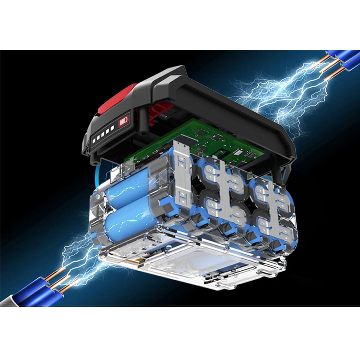 CAT DXB4 Μπαταρία Li-Ion 18V 4,0Ah – 05-7367 - Image 3