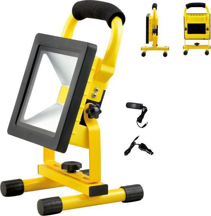 ΠΡΟΒΟΛΕΙΣ LED 20W COB ΕΠΑΝΑΦΟΡΤΙΖΟΜΕΝΟΣ 4000Κ IP65 - Image 2