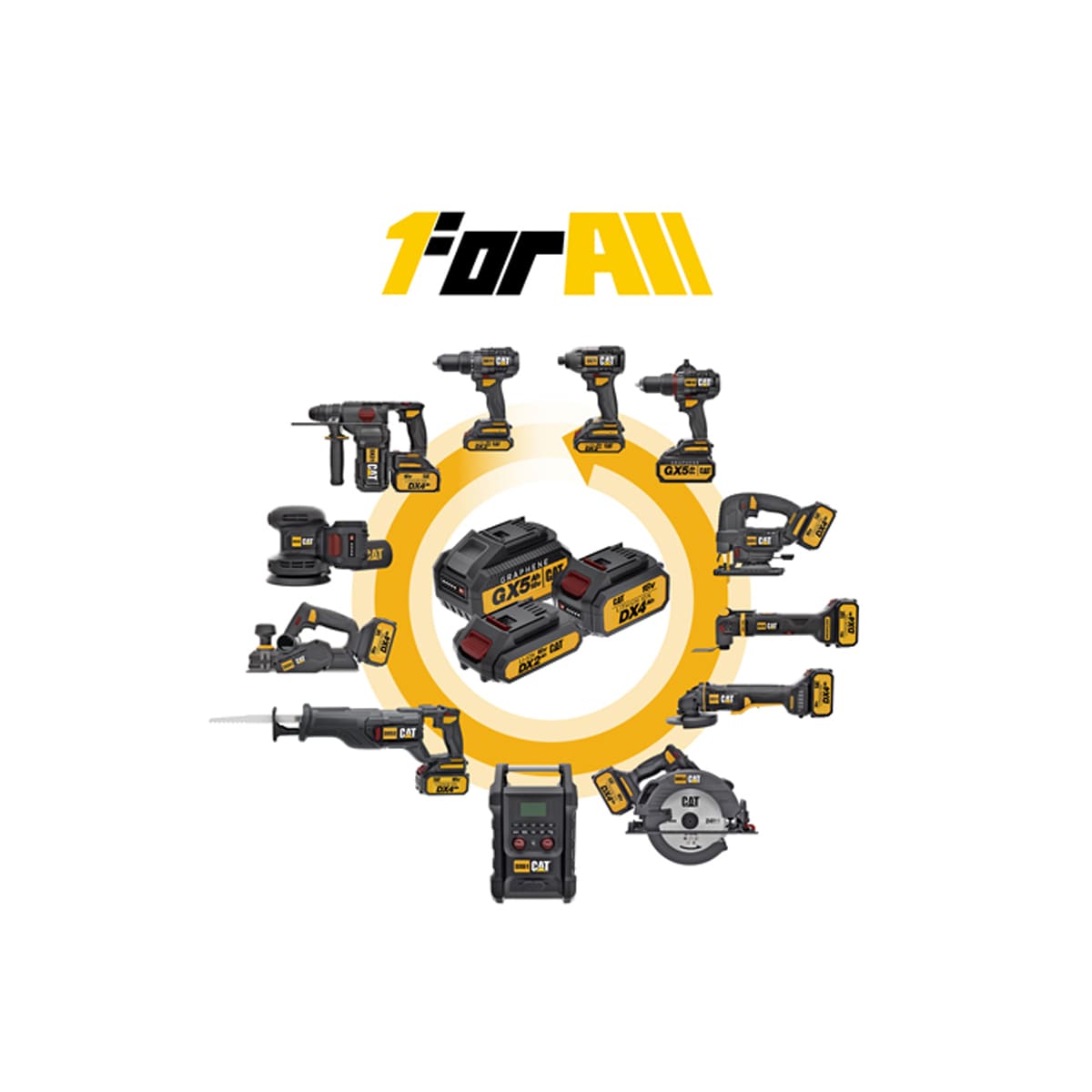 CAT DX53B Solo Δισκοπρίονο Μπαταρίας Brushless 18V, 185mm – 05-7359 - Image 5