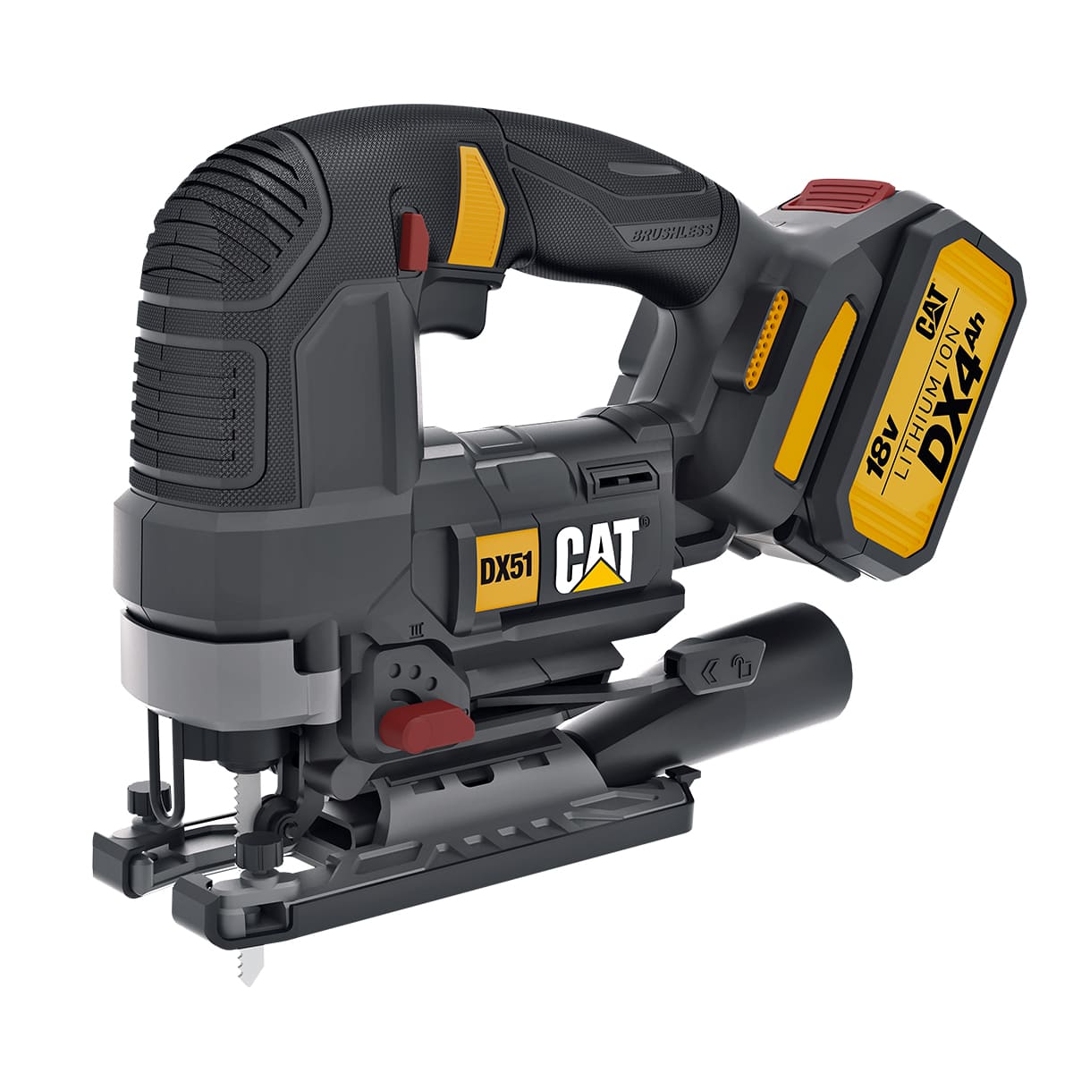 CAT SOLO Σέγα Brushless Li-Ion 18V DX51B – 05-7356 - Image 2