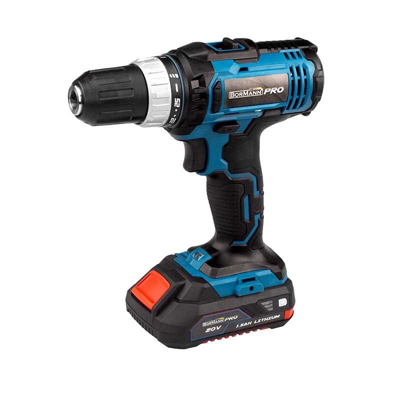 BORMANN Pro BBP3000 Δραπανοκατσάβιδο Μπαταρίας 20V, 35 Nm, 2 Ταχυτήτων, με Μπαταρία 2Ah & Βαλίτσα – 027683 - Image 2