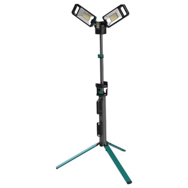 BORMANN Pro BPR6050  – ΠΡΟΒΟΛΕΑΣ ΕΡΓΑΣΙΑΣ ΕΠΑΝΑΦΟΡΤΙΖΟΜΕΝΟΣ με ΟΡΘΟΣΤΑΤΗ 5000Lm ΑΔΙΑΒΡΟΧΟΣ