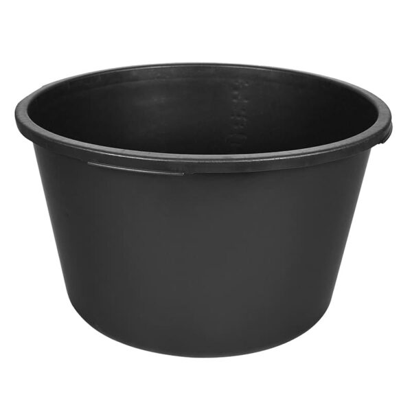 BORMANN BHT7984 Κουβάς Οικοδομής 90Lt, Στρογγυλός Με Δοσομετρητή, Μαύρος